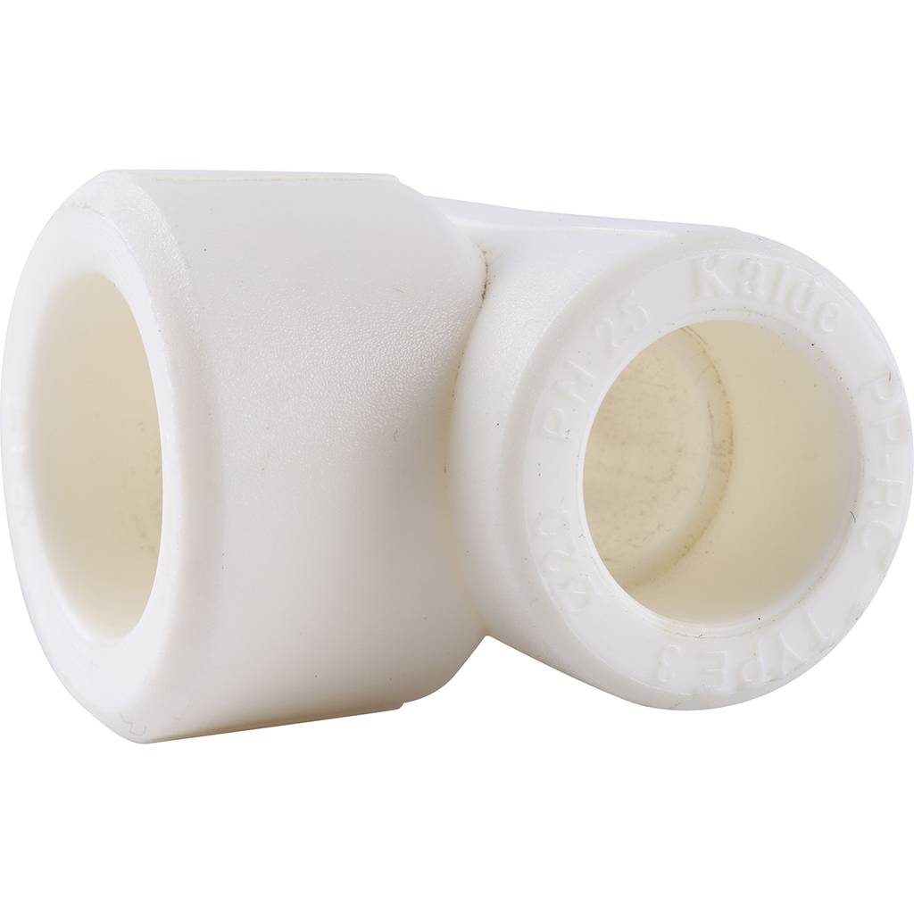 Тройник переходной Kalde 20х25х20 для полипропиленовых труб под сварку (цвет белый), 3212-tio-202520