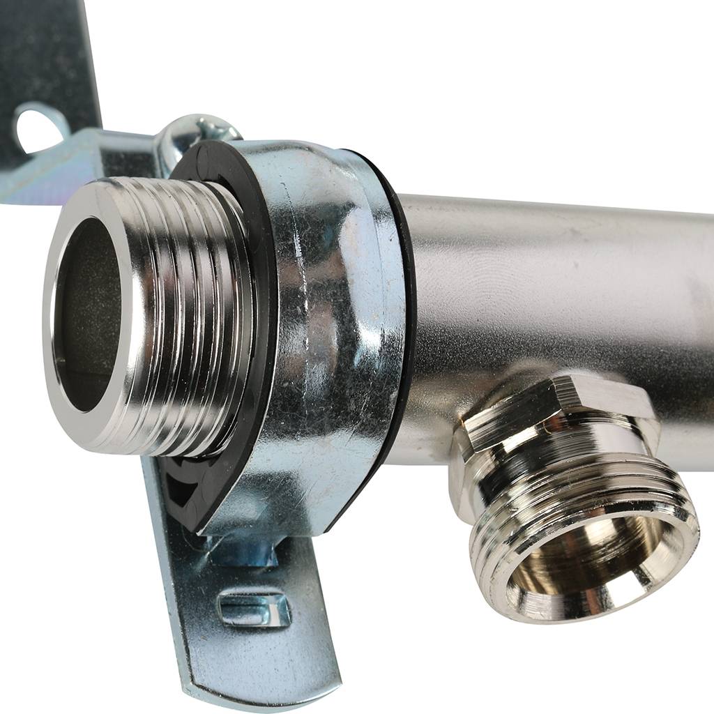 Распределительный коллектор РЕХАУ HLV на 6 групп нерж. Сталь, 11102081001