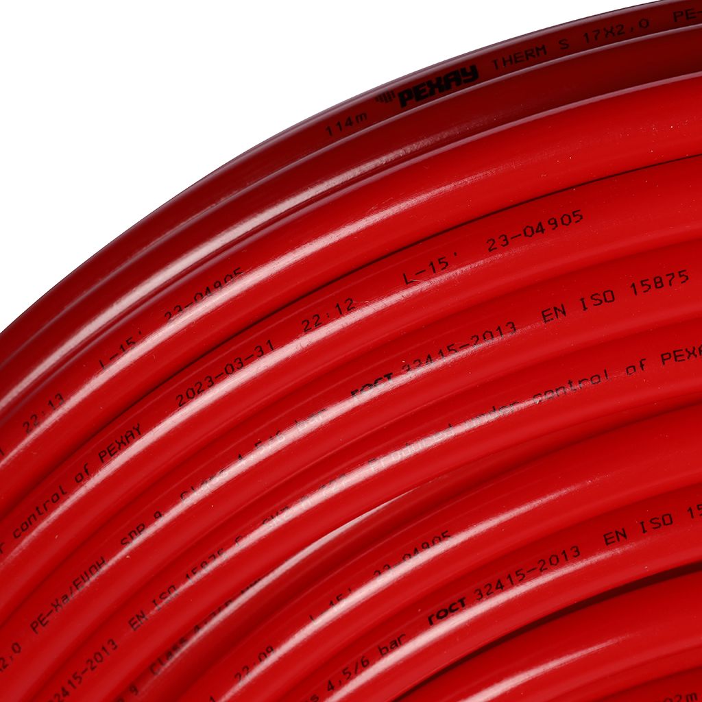 Труба отопительная РЕХАУ THERM 17х2,0 мм, бухта 120 м труба из сшитого полиэтилена PEX PEX, 11361403120