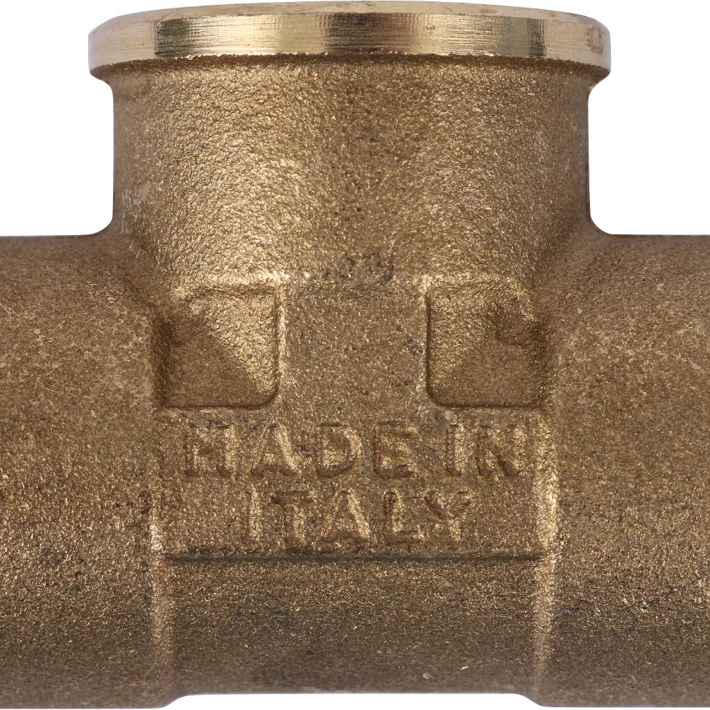 Тройник TIEMME ВВ 1/2 для стальных труб резьбовой, 1500003