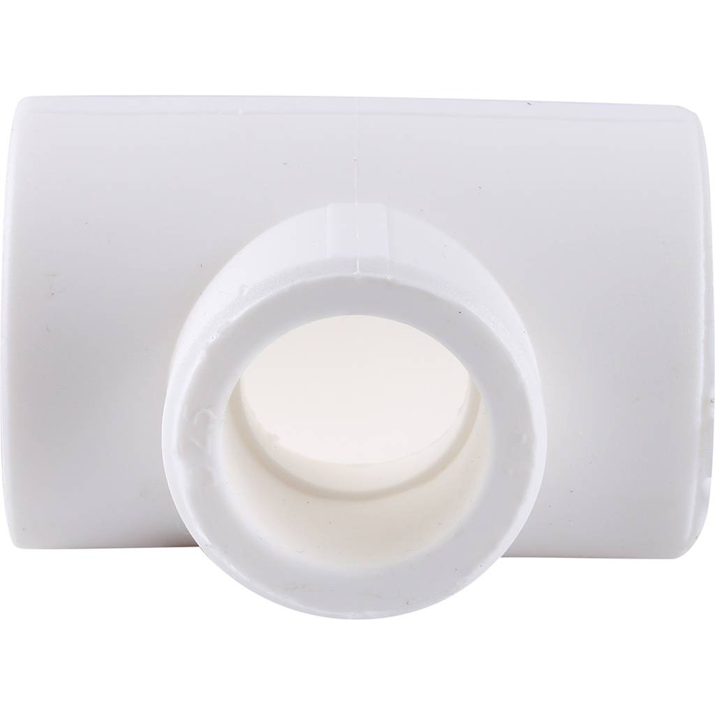 Тройник переходной Kalde 32х25х32 для полипропиленовых труб под сварку (цвет белый)