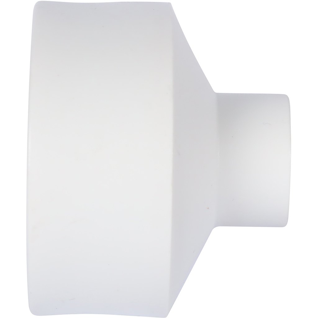 Муфта переходная Политэк 50х20 внутр./внутр. для полипропиленовых труб под сварку (цвет белый), 9000005020