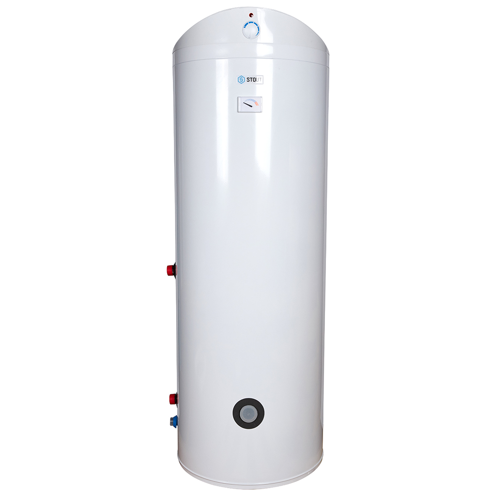 Водонагреватель STOUT бойлер комбинированного нагрева напольный 200 л, ТЭН 3 кВт, SWH-1110-050200