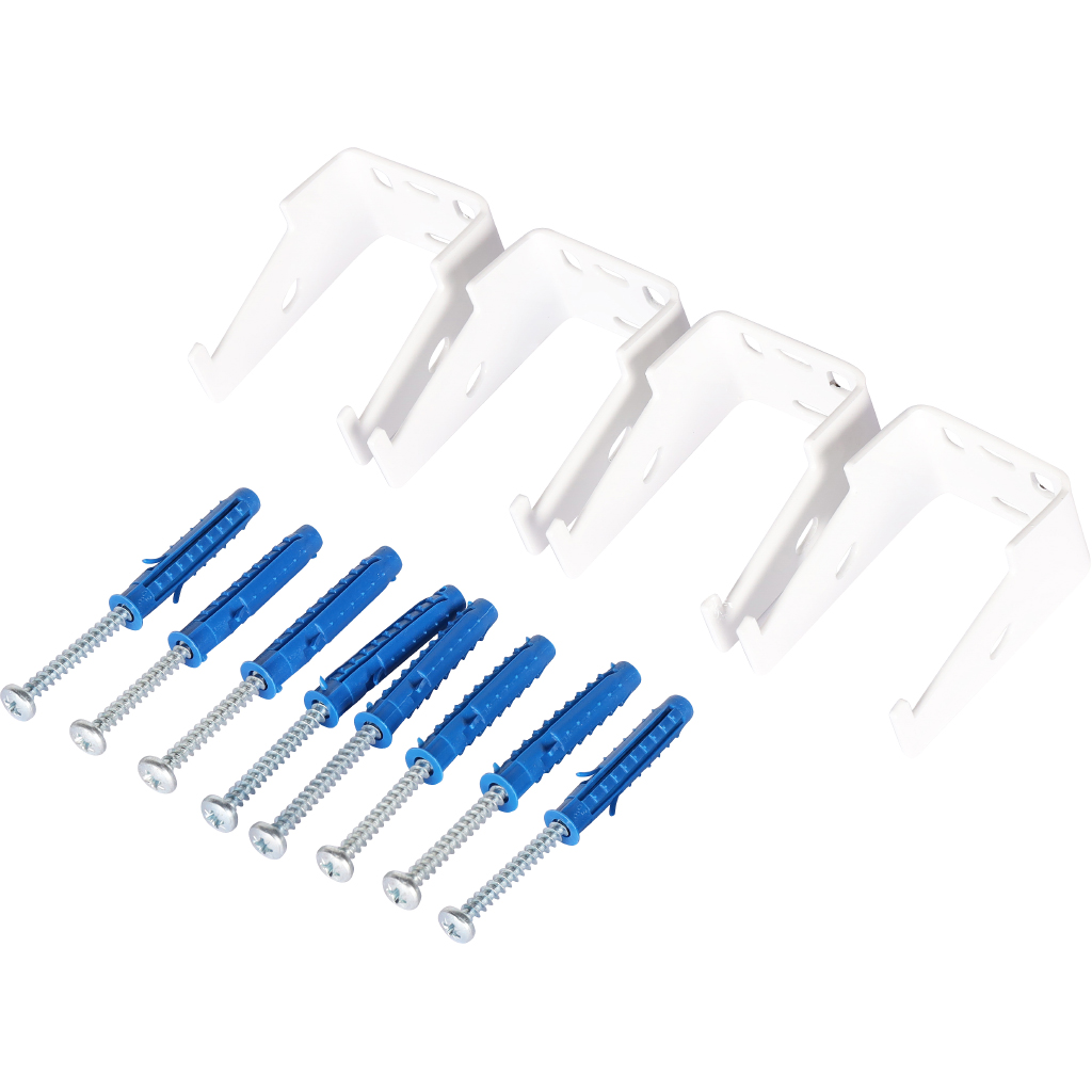 2-х трубчатый радиатор стальной ROMMER RST 2050/24 секции нижнее правое подключение RAL9016, RST-205024-020