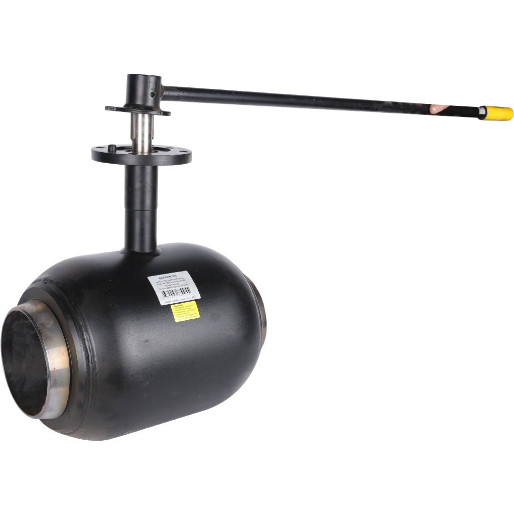 Кран шаровой стальной БРОЕН Балломакс с/с DN 150 PN 25 для теплоснабжения полный проход с рукояткой