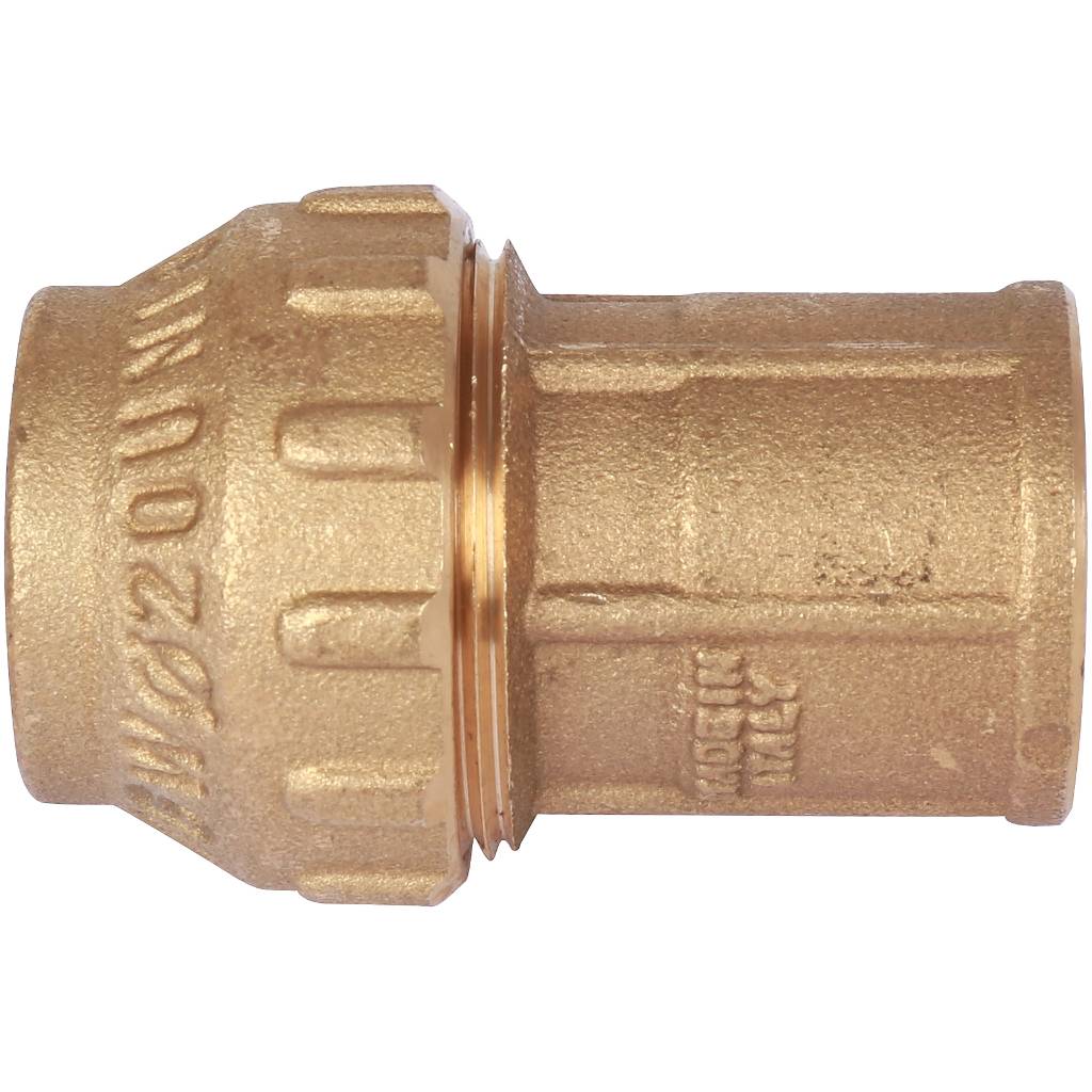 Муфта TIEMME с внутренней резьбой 20х1/2 для труб ПНД винтовой, 3400016