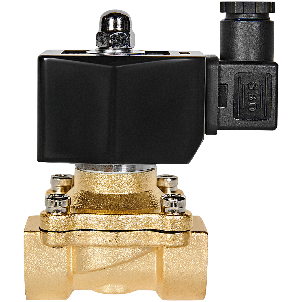 STOUT Клапан соленоидный (электромагнитный) прямого действия НЗ 24В G3/4 SSV-0010-024020