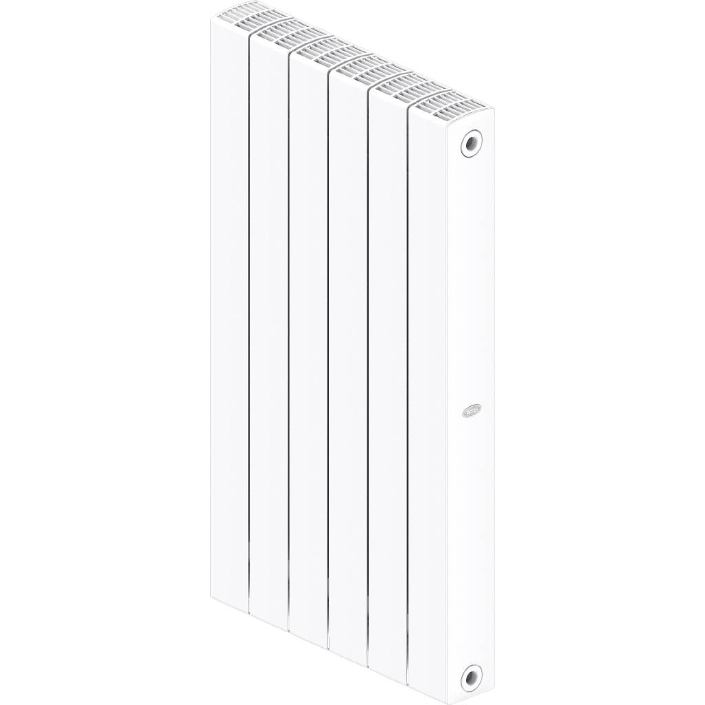Радиатор биметаллический RIFAR SUPReMO 800 5 секции боковое подключение (белый RAL 9016), 4RS80-5