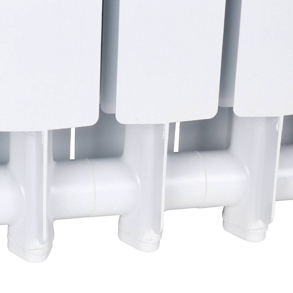 Радиатор алюминиевый Global VOX- R 500 13 секций боковое подключение (белый RAL 9010), VX05001013