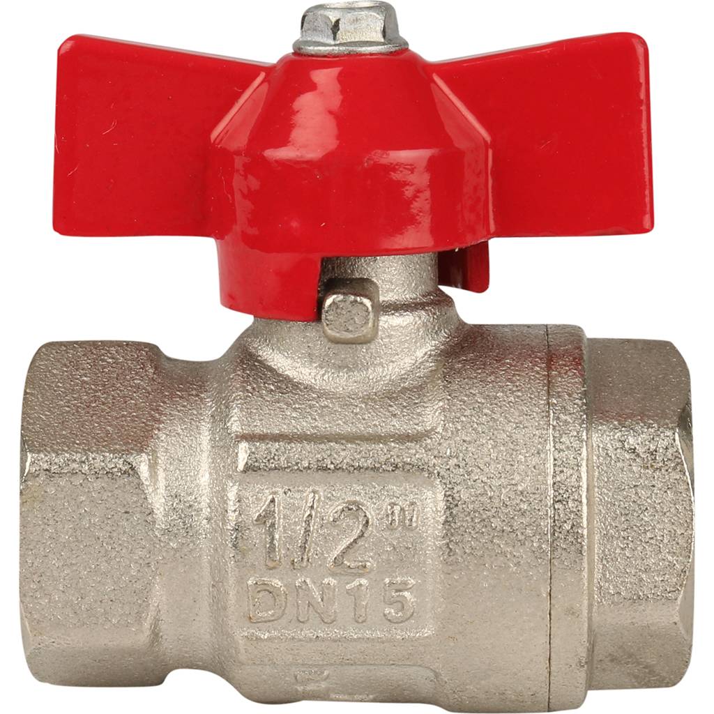 Шаровой кран Itap VIENNA 118 1/2 муфтовый стандартный проход (бабочка), 26676