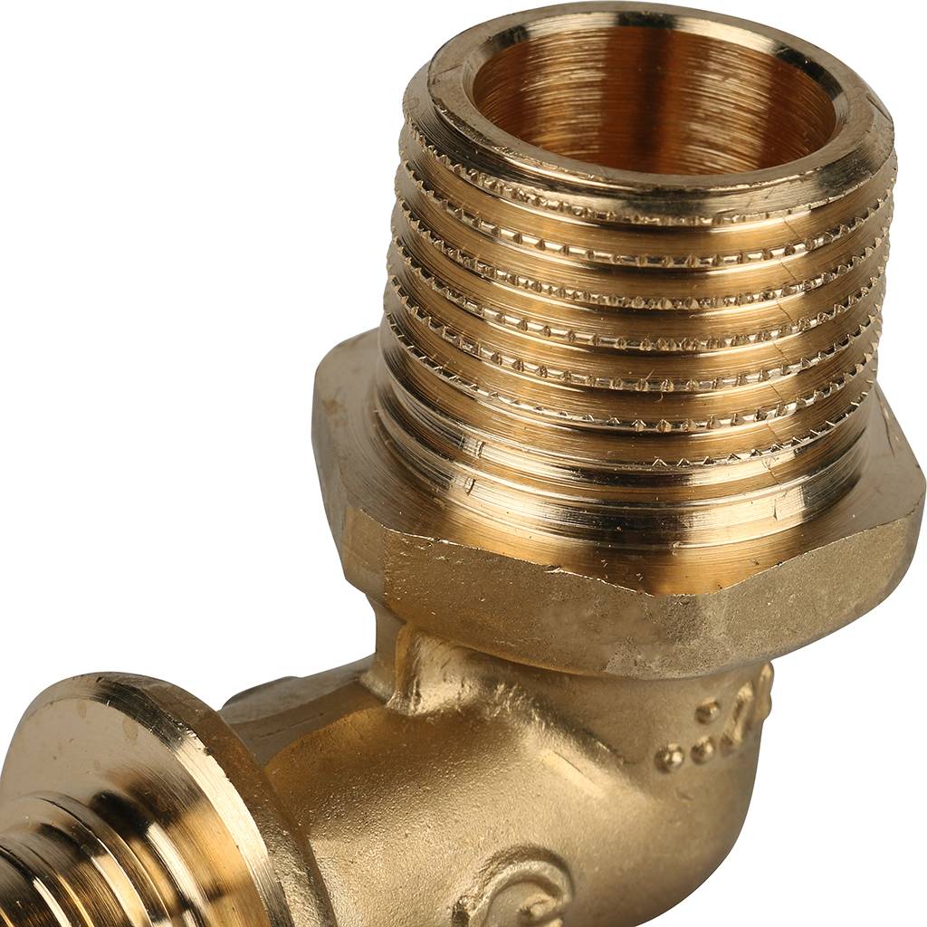 Угольник-переходник STOUT с наружной резьбой 16xR 1/2 для труб из сшитого полиэтилена аксиальный, SFA-0005-001612