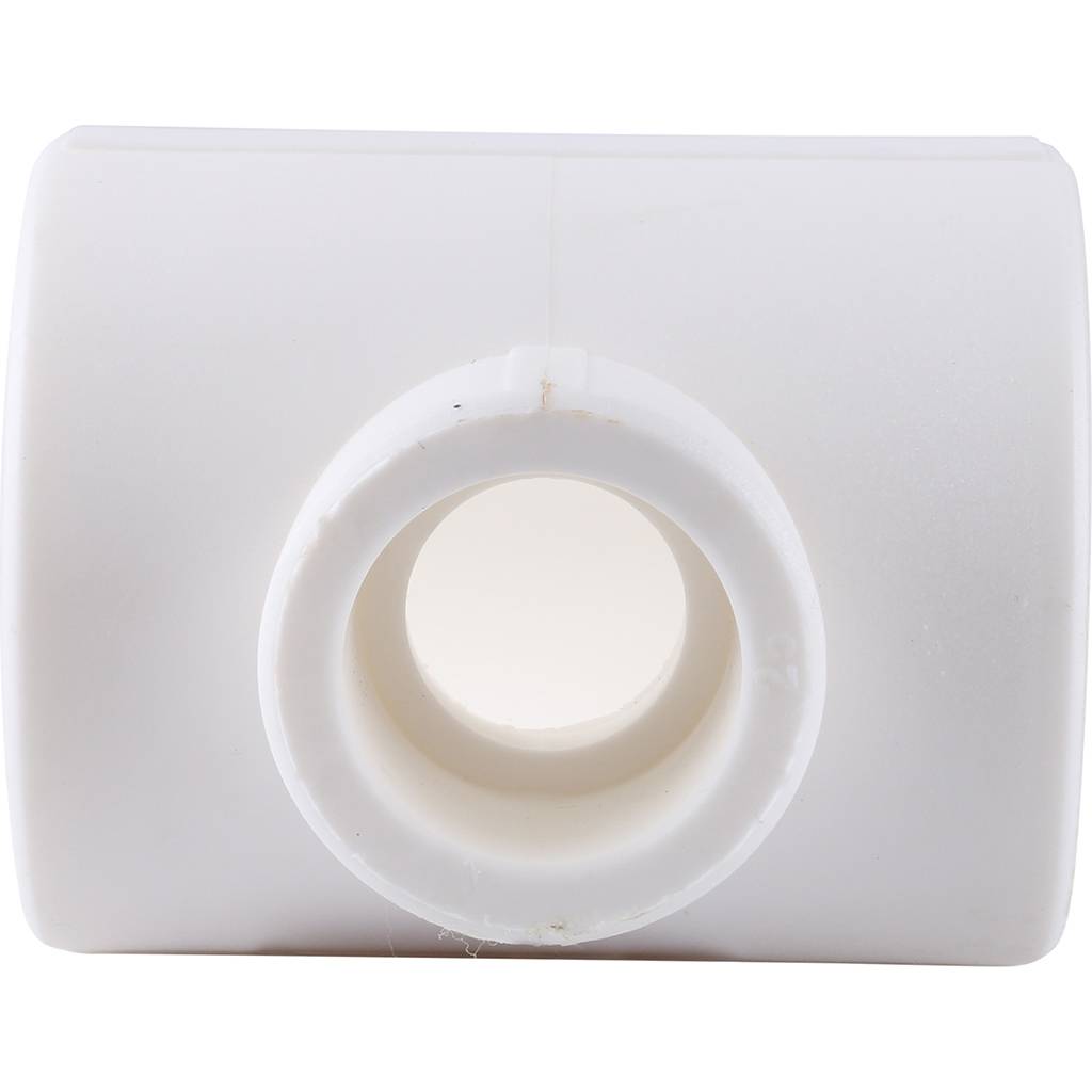 Тройник переходной Kalde 40х25х40 для полипропиленовых труб под сварку (цвет белый)