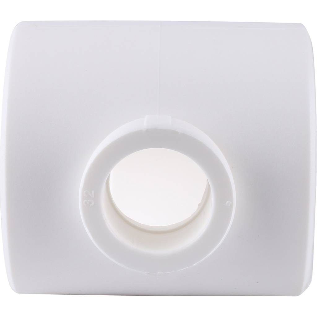 Тройник переходной Kalde 63x32x63 для полипропиленовых труб под сварку (цвет белый)