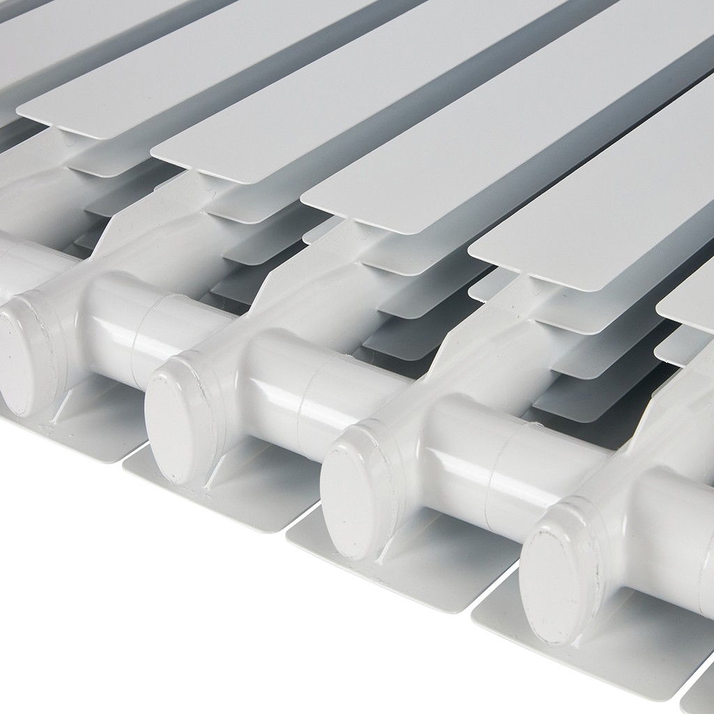 Радиатор алюминиевый STOUT ALPHA 500 10 секций боковое подключение (белый RAL 9016), SRA-2310-050010