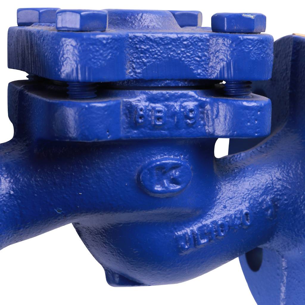 Клапан обратный подъемный ZETKAMA 287A Ду15 Ру16 фланцевый из чугуна, 287A015C31