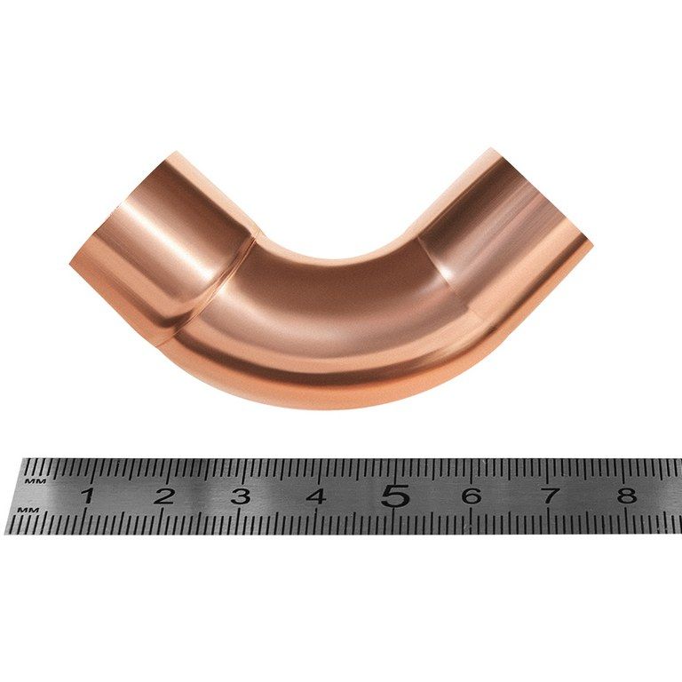 Отвод JINTIAN 90° ВП-НП 22 из меди под пайку JT-15001A22E