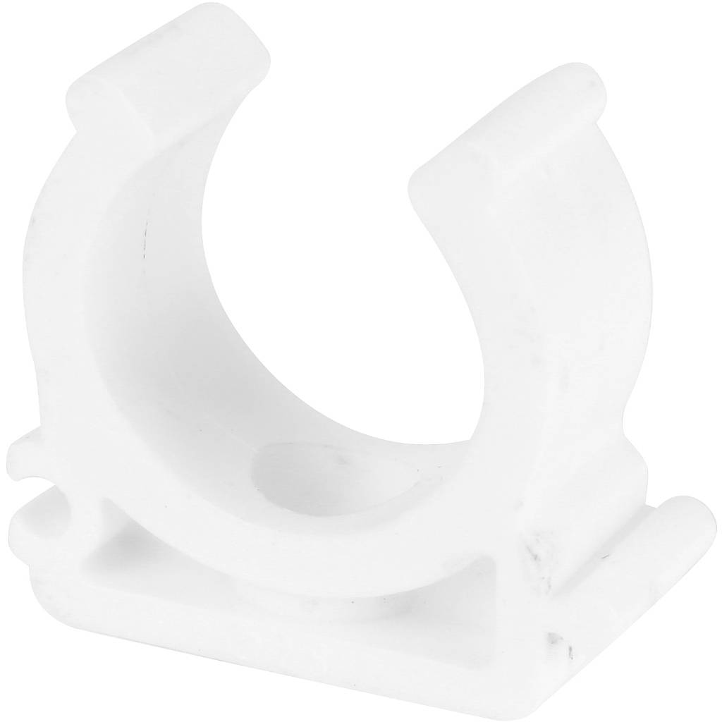 Крепление Kalde d=25 для полипропиленовых труб под сварку (цвет белый), R.3592-bck-252701