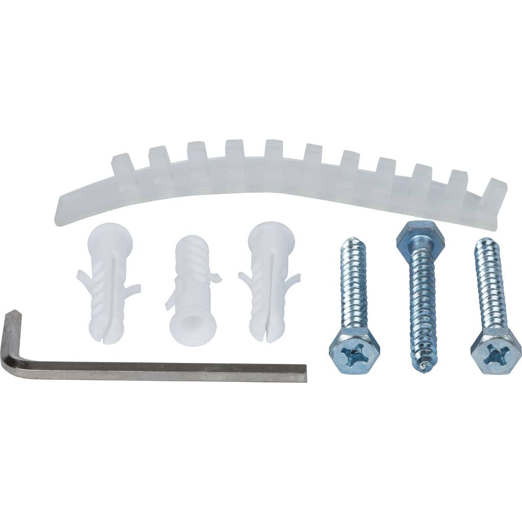 Напольный кронштейн для секционных радиаторов 1шт ROMMER (RAL9016), 89577