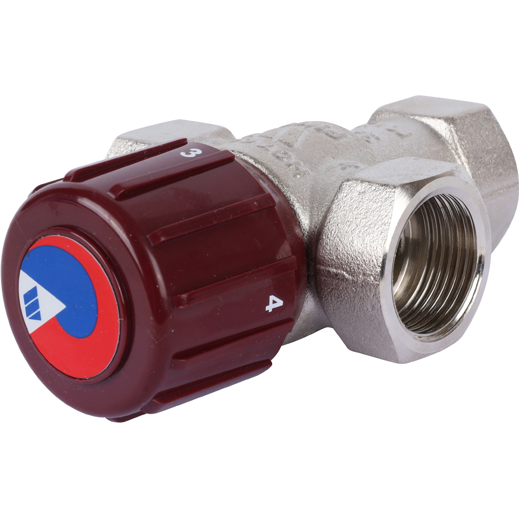 Термостатический смесительный клапан Watts AM6110C34 3/4 AQUAMIX 32-50C, 10017418