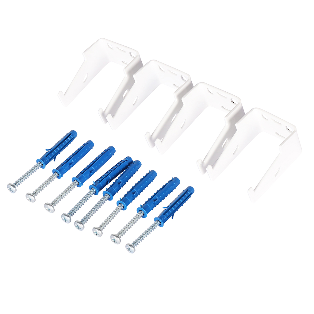 2-х трубчатый стальной радиатор ROMMER RST 2050/16 секций боковое подключение RAL9016, RST-205016-010