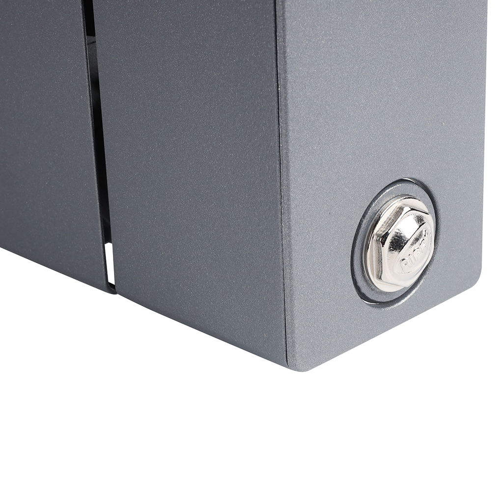 Радиатор биметаллический RIFAR SUPReMO VENTIL 350 SVR 6 секций нижнее правое подключение (Цвет ТИТАН), 4RS35.VR-6-TI