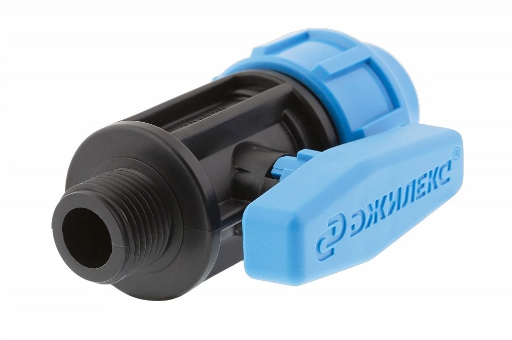 Кран шаровой Джилекс с наружной трубной резьбой 20х1/2, 9364