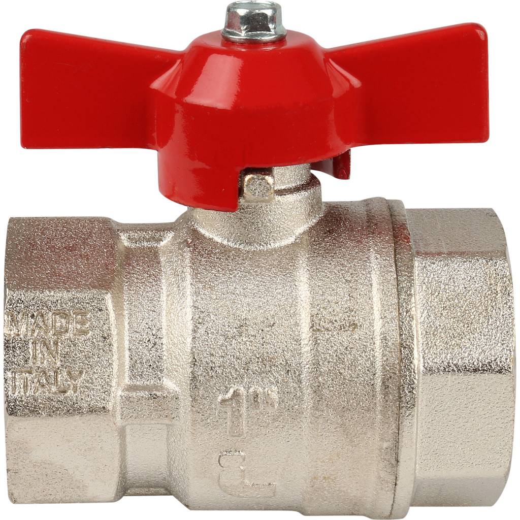 Кран шаровой Itap IDEAL 092 1 муфтовый полнопроходной (бабочка), 27514
