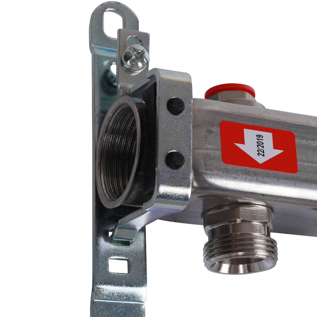 Коллектор из нержавеющей стали без расходомеров STOUT 13 выходов, SMS 0922 000013