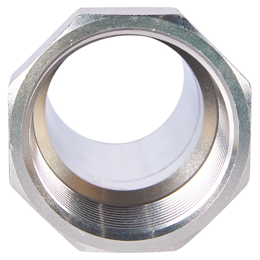 Вставка переходная НПр-ВР ROMMER 42х1 1/2 из нержавеющей стали прессовой, RSS-0023-042112