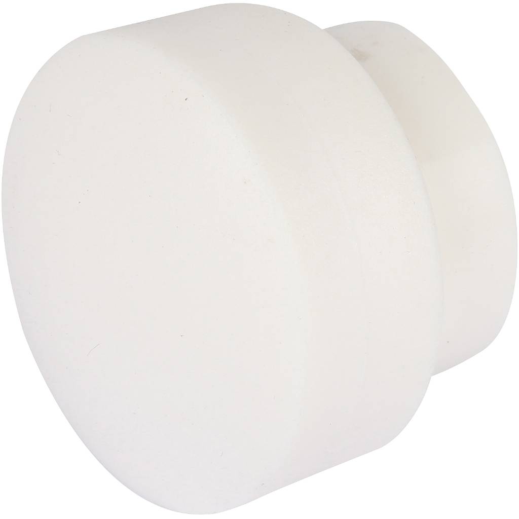 Заглушка Kalde d=63 для полипропиленовых труб под сварку (цвет белый), 3292-ste-630000
