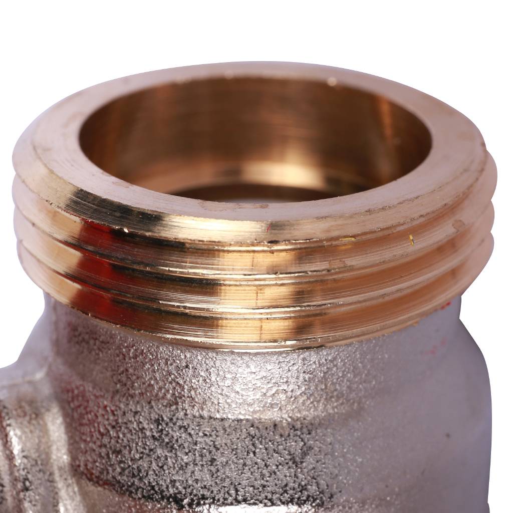 Шаровой кран с плоским уплотнением OVENTROP Ду20 G3/4 ВР x G1 НР , 1406383