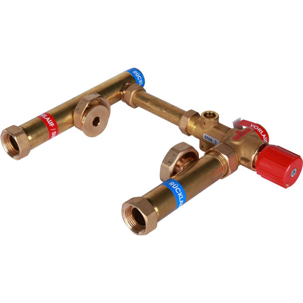 Насосно-смесительный узел STOUT ISOTHERM 30-50°C, без насоса, SDG-0120-006000