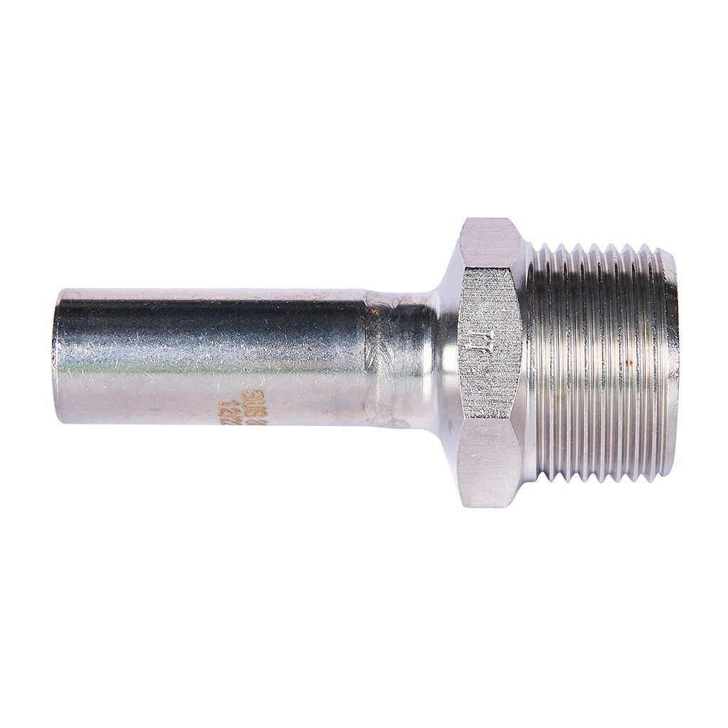 Вставка ROMMER переходная НПр-НР, 15х3/4, из нержавеющей стали прессовой, RSS-1024-001534