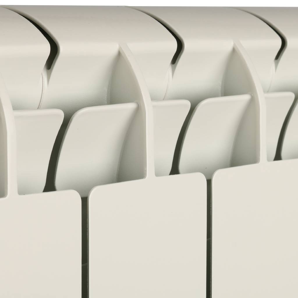 Радиатор алюминиевый Global VOX EXTRA 500 8 секций боковое подключение (белый RAL 9010), 83545