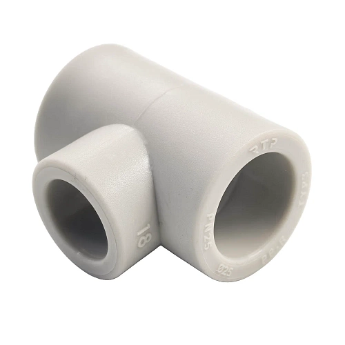 Тройник переходной PPR  25х20х25, PN25 серый, РТП