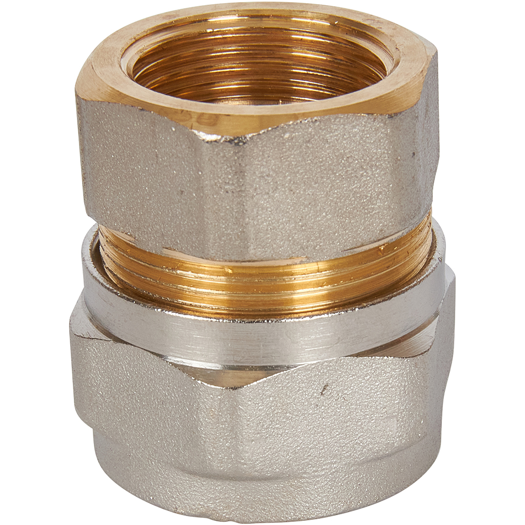 Переходник STOUT с внутренней резьбой 3/4 х26 для металлопластиковых труб винтовой, SFS-0002-003426