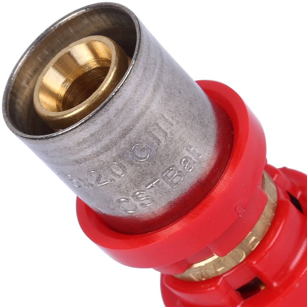 Муфта TIEMME 16x16 для металлопластиковых труб прессовой, 1650016