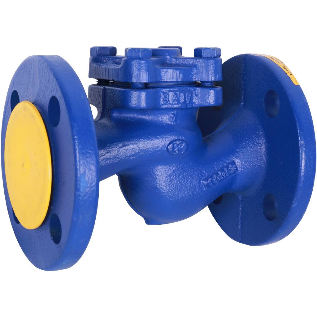 Клапан обратный подъемный ZETKAMA 287A Ду32 Ру16 фланцевый из чугуна, 287A032C31