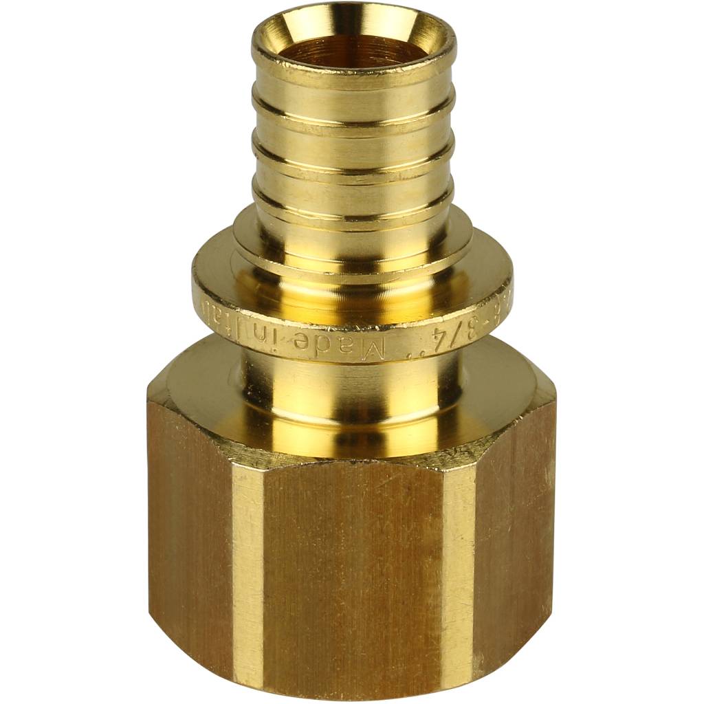 Переходник STOUT с внутренней резьбой 20xG 3/4 для труб из сшитого полиэтилена аксиальный, SFA-0002-002034