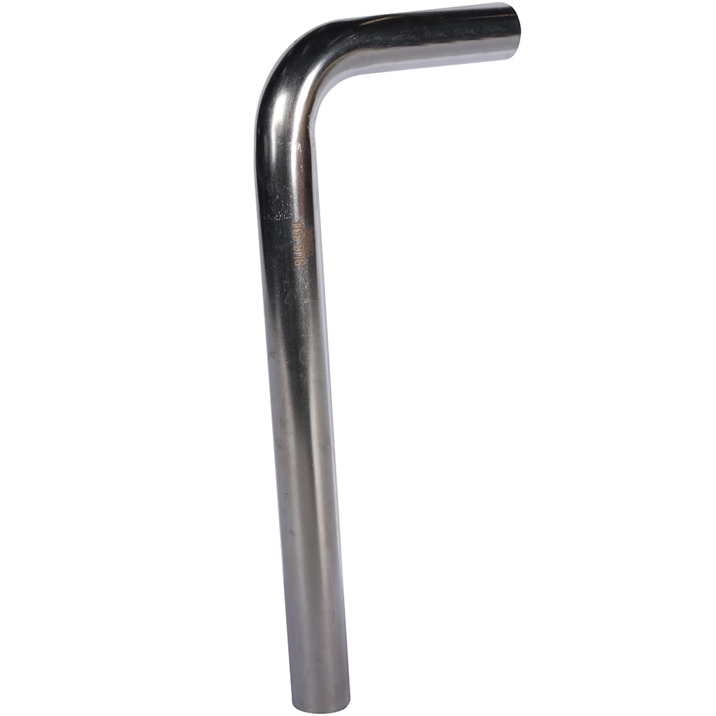 Отвод безраструбный ROMMER 90° НПр-НПр, 15х70х160, из нержавеющей стали прессовой, RSS-0008-001570