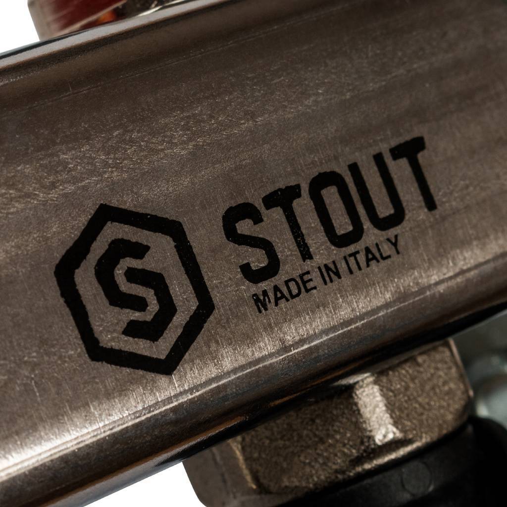 Коллектор из нержавеющей стали с расходомерами, с клапаном вып. воздуха и сливом STOUT 12 выходов, SMS-0927-000012