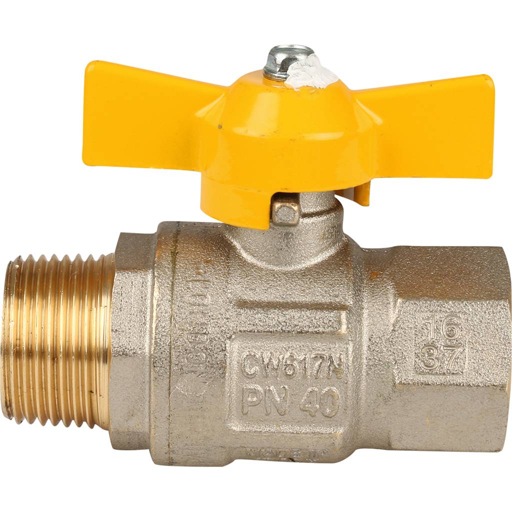 Кран шаровый Itap LONDON 069 3/4 HP-BP полнопроходной, ручка-бабочка