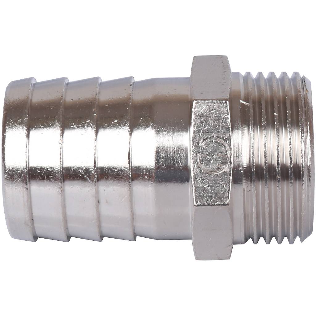 Штуцер STOUT НР никелированный 3/4 x25, SFT-0067-003425