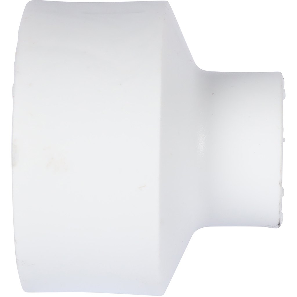 Муфта переходная Политэк 40х20 внутр./внутр. для полипропиленовых труб под сварку (цвет белый), 9000004020