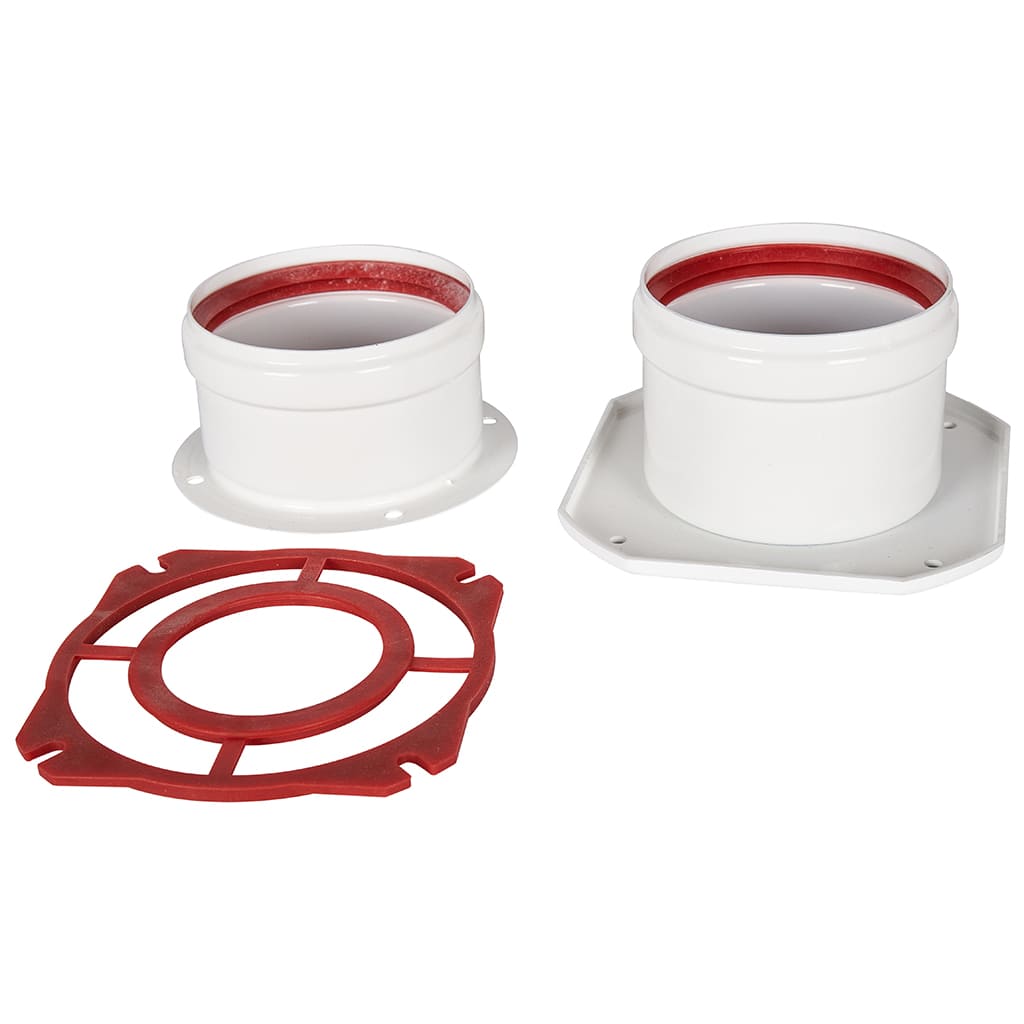 Комплект адаптеров традиц. ROMMER D80 (воздуховод+газоход) для раздельной системы IMMERGAS, RCA-8080-260022