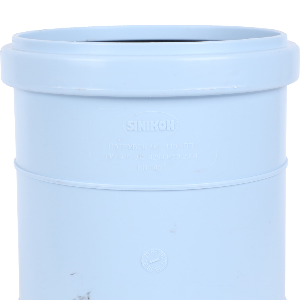 Патрубок компенсационный Sinikon ПП D110 учетверенной длины Rain Flow, 531011.F
