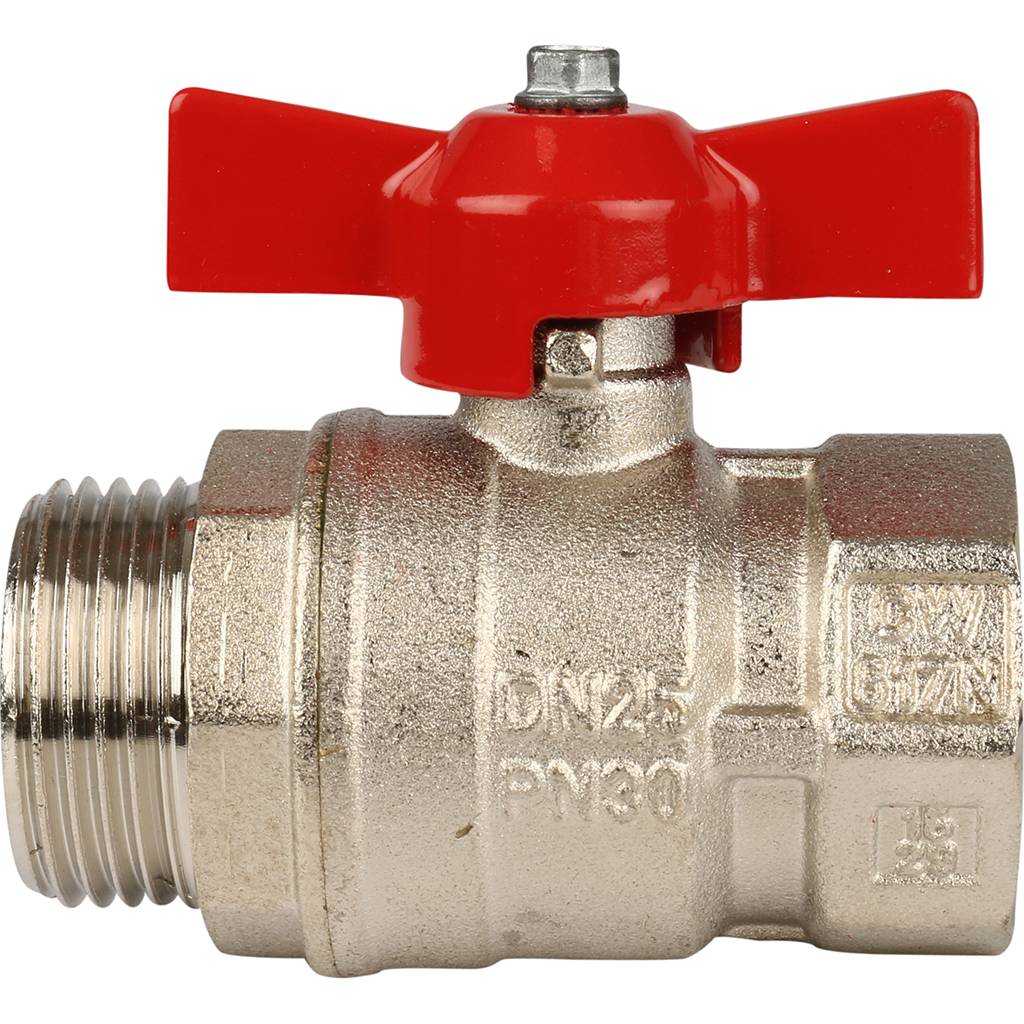 Кран шаровой Itap IDEAL 093 1 муфта/резьба полнопроходной (бабочка)