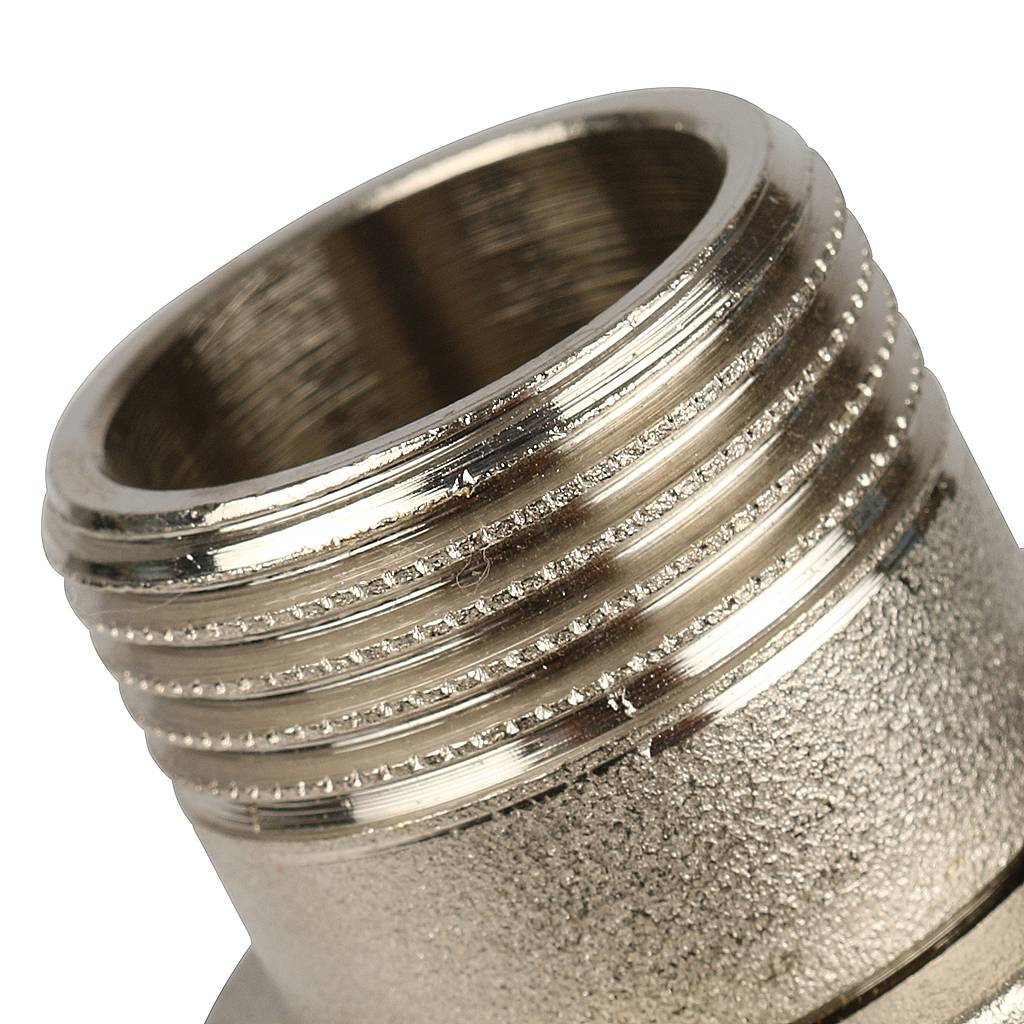 Кран шаровой Itap угловой полнопроходной IDEAL 298 1 (бабочка), американка, 36360