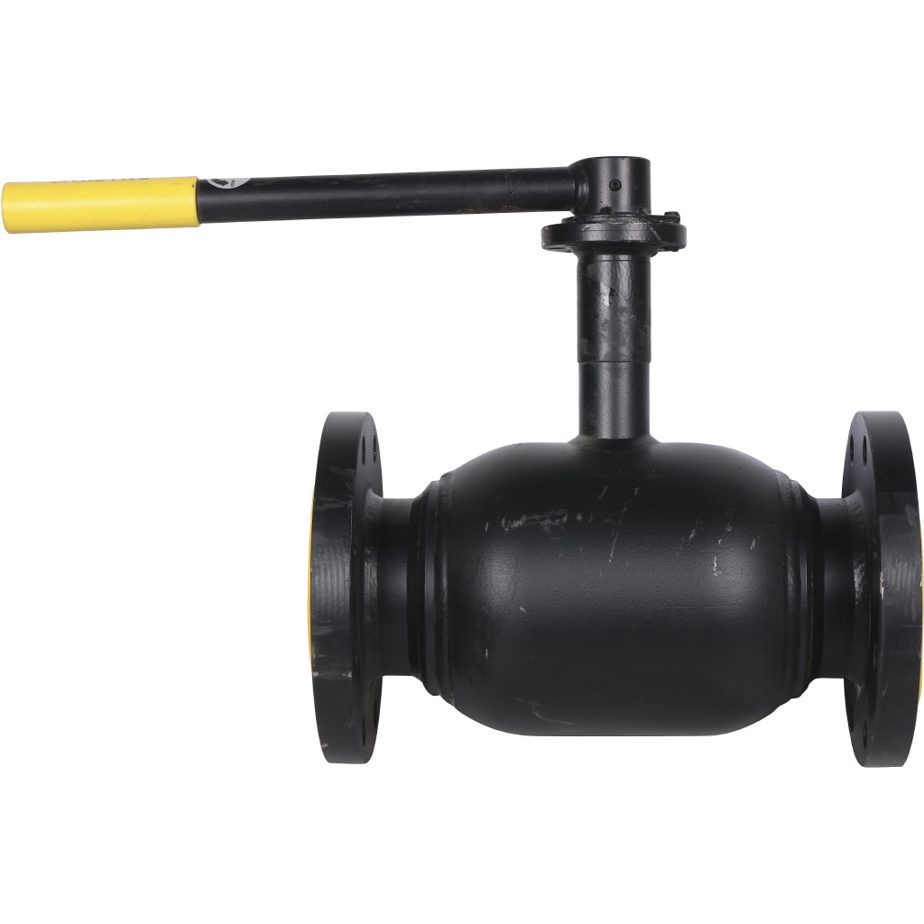 Кран шаровой стальной БРОЕН Балломакс ф/ф DN 100 PN 16 для теплоснабжения полный проход с рукояткой