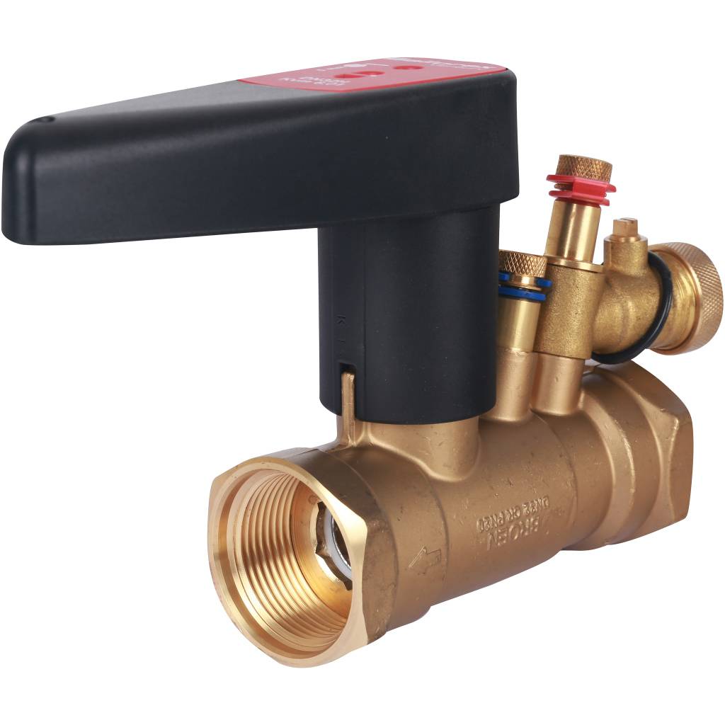 Клапан балансировочный БРОЕН Venturi FODRV DN 032 PN 25 ручной повышенной пропускной способности с дренажем, 588213